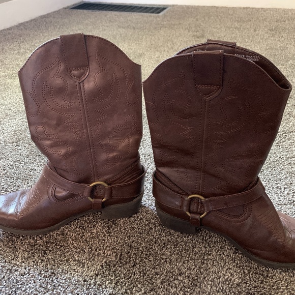 Kohls | Shoes | Kohls Brown Cowgirl 
